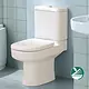 Ideal Standard Playa P-Trap Toilet with Soft-Close Toilet Seat & Cover, Cistern, Mechanism, Internal Bidet Spray and Fixing Set, Pergamon - Image 3