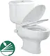 Ideal Standard New Capri Toilet with Soft-Close Toilet Seat & Cover, White - Image 2