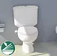 Ideal Standard New Capri Toilet with Soft-Close Toilet Seat & Cover, White - Image 5