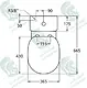 Ideal Standard Connect Back-to-Wall Toilet S/P, White, with Soft-Close Toilet Seat & Cover, Cistern with Mechanism, Internal Bidet Spray and Fixing Set - Image 2