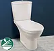 San Remo Toilet with Shower, Soft-Close Toilet Seat & Cover, Cistern and Fixing Set, White - Image 7
