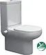 Ideal Standard Playa Back-to-Wall Close-Coupled Toilet S/P with Soft-Close Toilet Seat & Cover, Cistern, Internal Bidet Spray and Fixing Set, White - Image 2