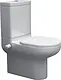 Ideal Standard Playa Back-to-Wall Close-Coupled Toilet S/P with Internal Bidet Spray, Toilet Seat & Cover, Cistern and Fixing Set, White - Image 2