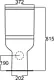 Ideal Standard Playa Back-to-Wall Close-Coupled Toilet S/P with Internal Bidet Spray, Toilet Seat & Cover, Cistern and Fixing Set, Pergamon - Image 4