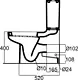 Ideal Standard Playa Back-to-Wall Close-Coupled Toilet S/P with Internal Bidet Spray, Toilet Seat & Cover, Cistern and Fixing Set, Pergamon - Image 5