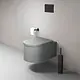 Duravit Vitrium Wall-Hung Toilet Waves Light Grey HygieneGlaze with Soft-Close Toilet Seat & Cover, Internal Bidet Spray and Fixing Pipes - Image 1