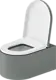 Duravit Vitrium Wall-Hung Toilet Waves Light Grey HygieneGlaze with Soft-Close Toilet Seat & Cover, Internal Bidet Spray and Fixing Pipes - Image 3