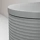 Duravit Vitrium Wall-Hung Toilet Waves Light Grey HygieneGlaze with Soft-Close Toilet Seat & Cover, Internal Bidet Spray and Fixing Pipes - Image 6