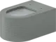 Duravit Vitrium Wall-Hung Toilet Waves Light Grey HygieneGlaze with Soft-Close Toilet Seat & Cover, Internal Bidet Spray and Fixing Pipes - Image 7
