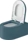 Duravit Vitrium Wall-Hung Toilet Waves Parlour Blue HygieneGlaze with Soft-Close Toilet Seat & Cover, Internal Bidet Spray and Fixing Pipes - Image 5