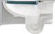 Duravit Vitrium Wall-Hung Toilet Waves Parlour Blue HygieneGlaze with Soft-Close Toilet Seat & Cover, Internal Bidet Spray and Fixing Pipes - Image 8