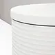 Duravit Vitrium Wall-Hung Toilet, Rippled Satin White HygieneGlaze, with Soft-Close Toilet Seat & Cover, Internal Bidet Spray and Fixing Pipes - Image 6