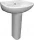 Duravit Golf Basin with Full Pedestal, 55 cm — Pergamon - Image 2