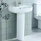 Ideal Standard Playa Basin with Full Pedestal, 65 cm — White - Image 2