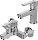 Ideal Standard Stream 2-Piece Mixer Set Chrome (Basin 1262 & Bath 1487) - Image 2