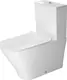 Duravit DuraStyle Set: Basin 60 cm with Full Pedestal and Comfort Toilet Seat & Cover, White - Image 2