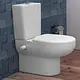 Ideal Standard Plan Back-to-Wall S/P Toilet White, with Toilet Seat & Cover, Cistern with Mechanism, Internal Bidet Spray and Fixing Set - Image 2