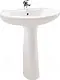 Ideal Standard Kimera G 0248 Basin 48 cm with Full Pedestal, White - Image 3