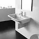 حوض جاب 65سم معلق ابيض - صورة 1