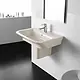 حوض جاب 65سم معلق ابيض - صورة 2