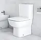 Ideal Standard New Esedra Back-to-Wall Combination S/P with Toilet Seat & Cover, Cistern with Mechanism, Internal Bidet Spray, and Fixing Set, White - Image 3