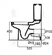 Ideal Standard Playa Bathroom Set: Back-to-Wall Toilet G4921/G4922 and Basin J5013 65 cm with Full Pedestal, White - Image 3