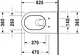 Duravit Darling New Wall-Hung Toilet with Bidet Spray, Toilet Seat & Cover, and Fixing Set - Image 2