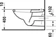 Duravit D-Laco Wall-Hung Toilet Combination with Shower, Cistern, and Toilet Seat & Cover, White - Image 3