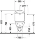 Duravit D-Laco Wall-Hung Toilet Combination with Shower, Cistern, and Toilet Seat & Cover, White - Image 4