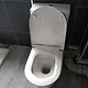 Roca Ares S/P Toilet Combination with Soft-Close Toilet Seat & Cover, Cistern with Mechanism, Internal Bidet, and Fixing Set, White - Image 3