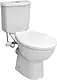 Mica Vit Evo Toilet Combination with Internal Bidet, Toilet Seat & Cover, Cistern with Fittings, and Fixing Set, White - Image 2