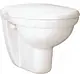Ideal Standard San Remo Wall-Hung Toilet with Internal Bidet Spray, Handle and Toilet Seat & Cover, White - Image 4
