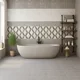 سيراميك حوائط بيراميدز C 224 ابيض فلات فرز اول 30 × 60 سم - صورة 5