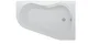 Sanipure Look 00100400030 Jacuzzi Bathtub with Left Side Panel, 2 Systems, 150 × 100 cm - Image 2