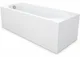 Serena Bathtub 170 × 75 cm with Front Panel, White - Image 6