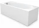 Serena Bathtub 180 × 80 cm with Front Panel, White - Image 6