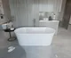 بانيو بافيليون 0010011 بالجانب قطعة واحدة مقاس 80 × 170 سم من ساني بيور - والنت موتل ( 00100113101 ) - صورة 2