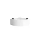 Sanipure Superior 00100980031 One-Piece Jacuzzi with Side Panel, 2 Systems, 150 × 150 cm — White (980031) with Black Pillow - Image 1