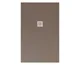 Sanipure Picasso 001611909 Shower Tray, Matte Black, 90 × 70 cm - Image 2