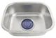 حوض مطبخ Stainless Steel كور ايجي K 530 Size 53 × 43 سم سمك 0.8 مم عمق 20 سم