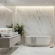 بورسلين ارضيات وحوائط ريجينسي 600107 وايت فرز اول 60 × 120 سم لامع - صورة 3