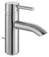 Kludi RAK Prime RAK12000 Short Single Lever Basin Mixer with Pop-up Waste, Chrome - Image 1
