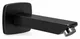 Lugano LG-CUB-160 B Concealed Bottom Outlet, Matte Black with 13.5 cm Plate - Image 1