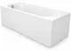 Serena Bathtub 160 × 75 cm, White - Image 1