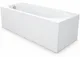 Serena Bathtub 160 × 75 cm, White - Image 7