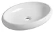 Sanipure Ovo Countertop Basin without Overflow 40 × 60 cm, White