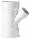 Smart Home 45 Degree Reducing Tee, 110 / 75 mm, Code 353070002 - Image 1