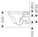 Glade Lake Wall-Hung Toilet with Bidet Spray, White - Image 3
