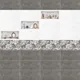 سيراميك حوائط فينوس انجيلو 21 لايت جراي فرز ثاني 30 × 60 سم لامع - صورة 2