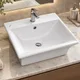 Seral Countertop Basin 50 cm, White - Image 2